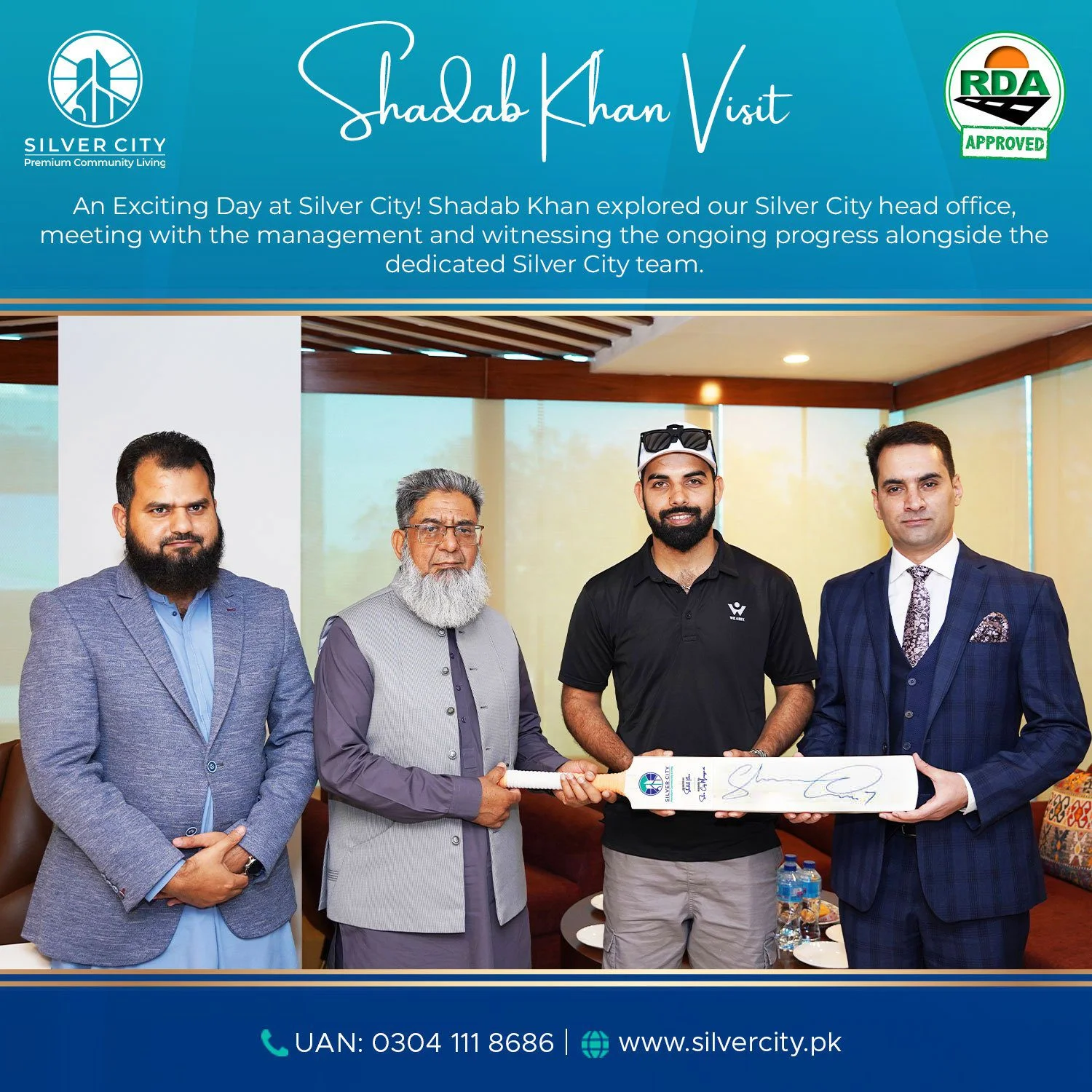 Shadab Khan Visit - Photo 2