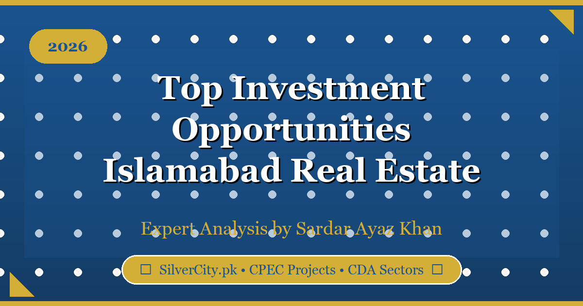 Top Investment Opportunities in Islamabad Real Estate 2026